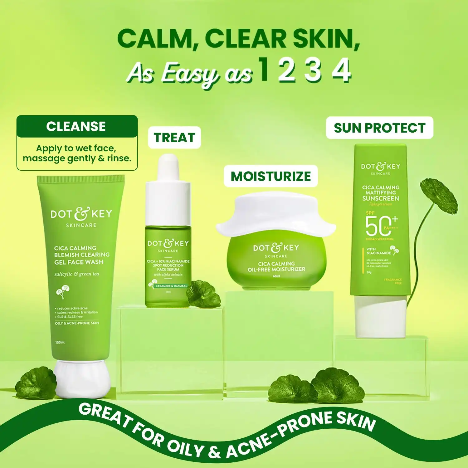 Product image of Dot & Key Cica + Salicylic Acid Face Wash for Oily Skin