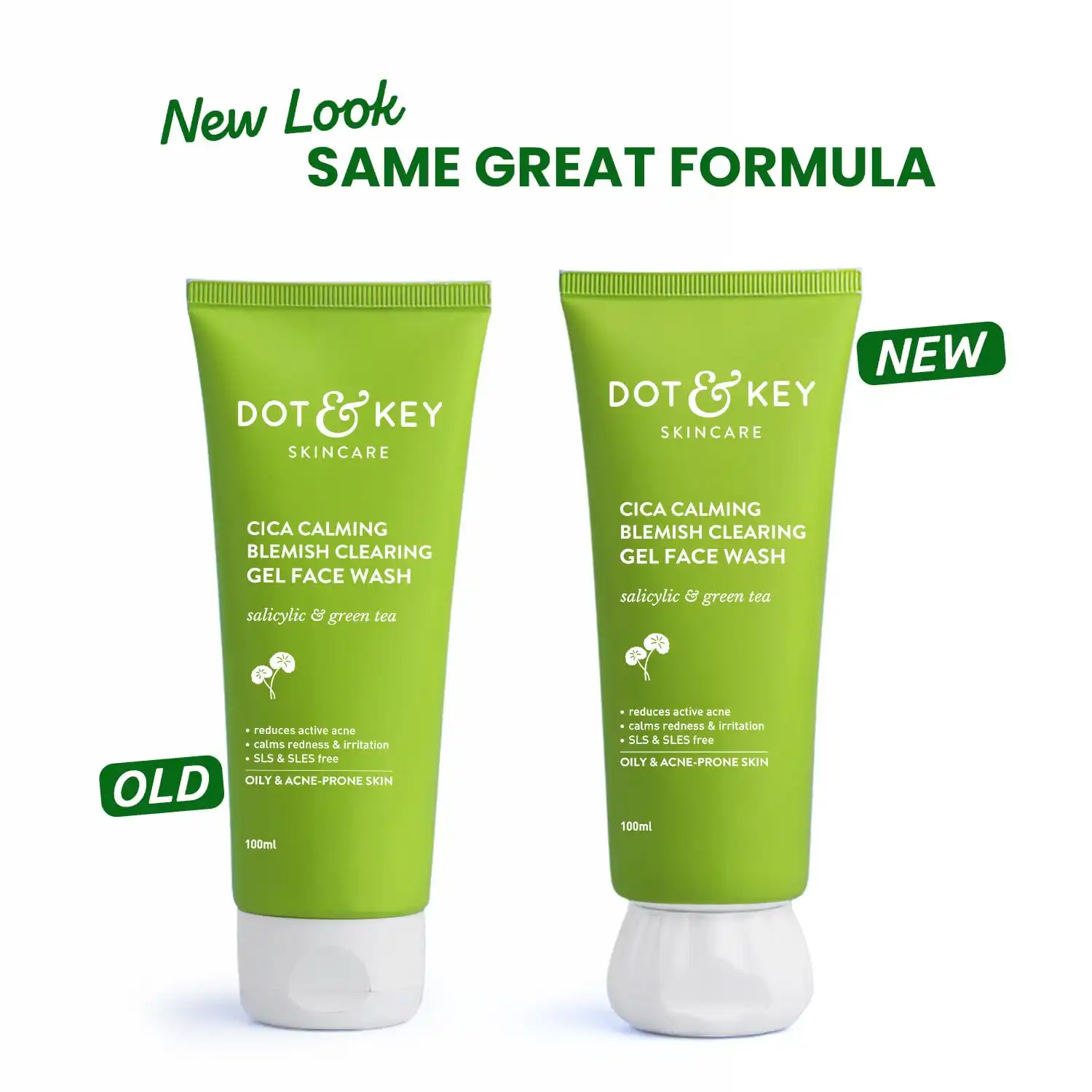 Product image of Dot & Key Cica + Salicylic Acid Face Wash for Oily Skin