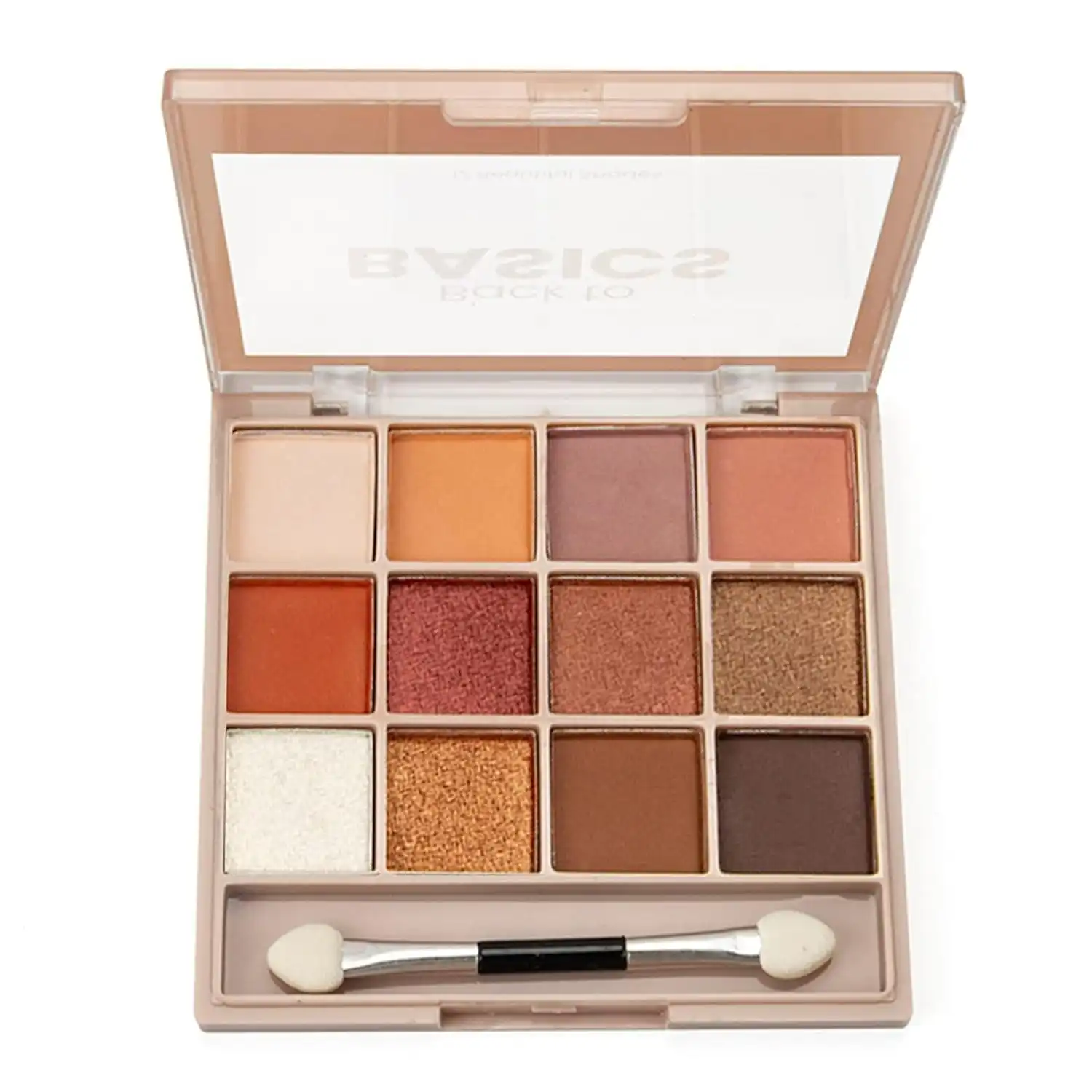 Product image of MARS 12 Shades Back to Basics Eyeshadow Palette with Free Applicator | Matte | long Lasting