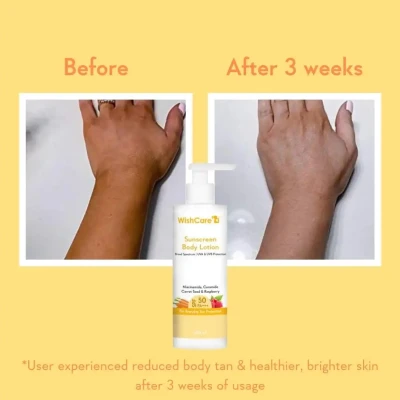WishCare SPF 50 Sunscreen Body ...