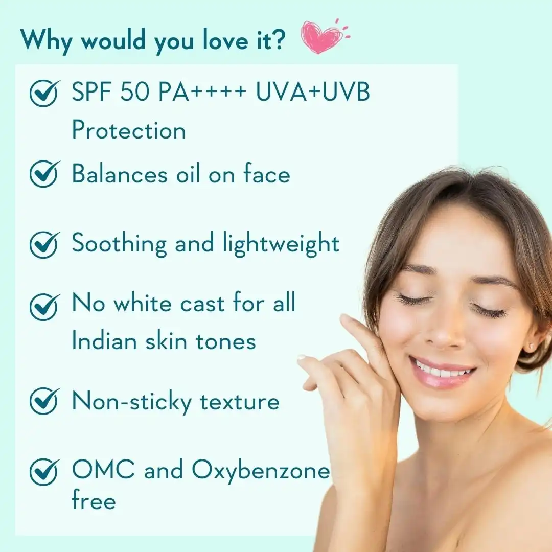 Product image of Wishcare Niacinamide Oil Balance Fluid Sunscreen | SPF50 PA++++