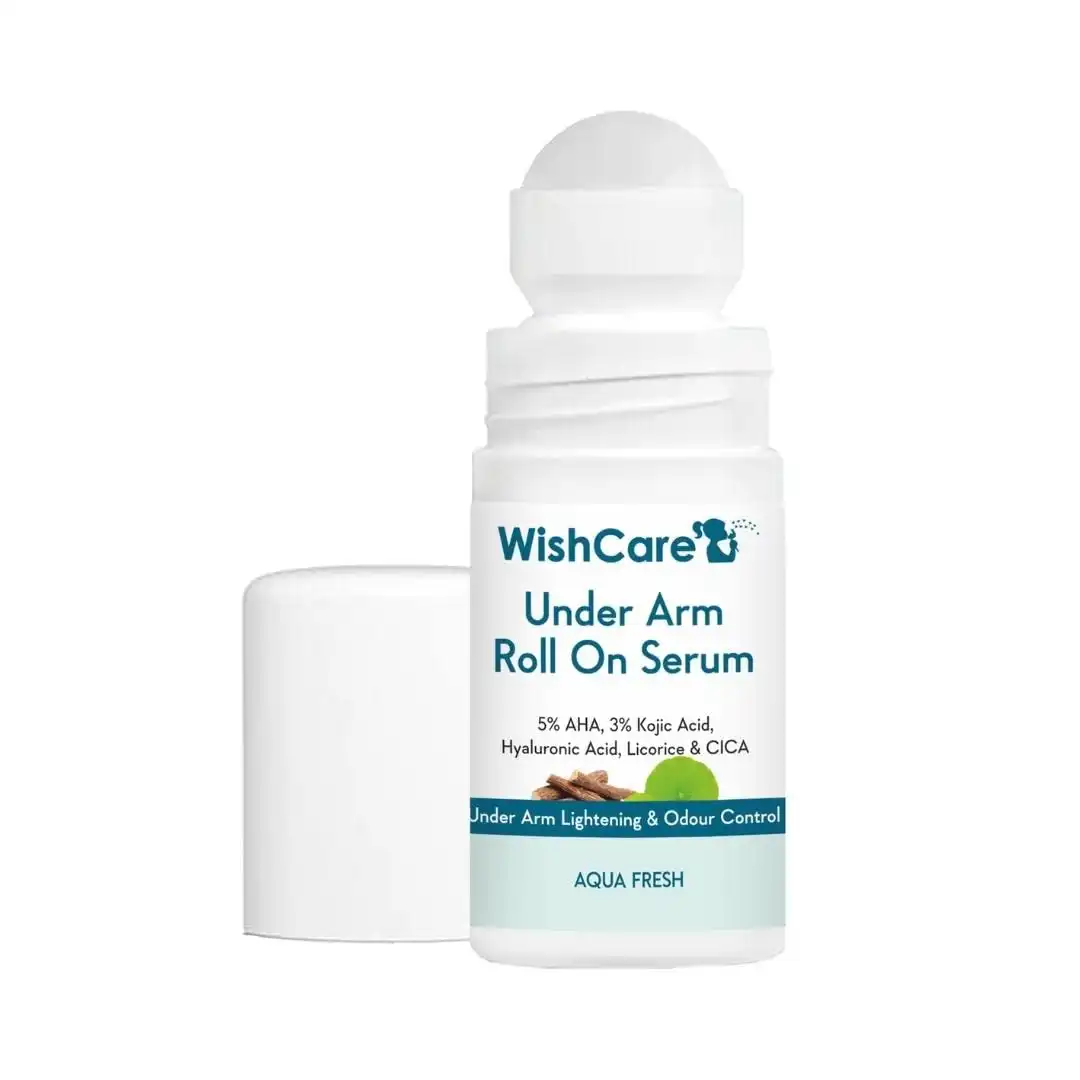 Product image of Wishcare Under Arm Roll On Serum | Controls Body Odour & Brightens Pigmentation | 50ml