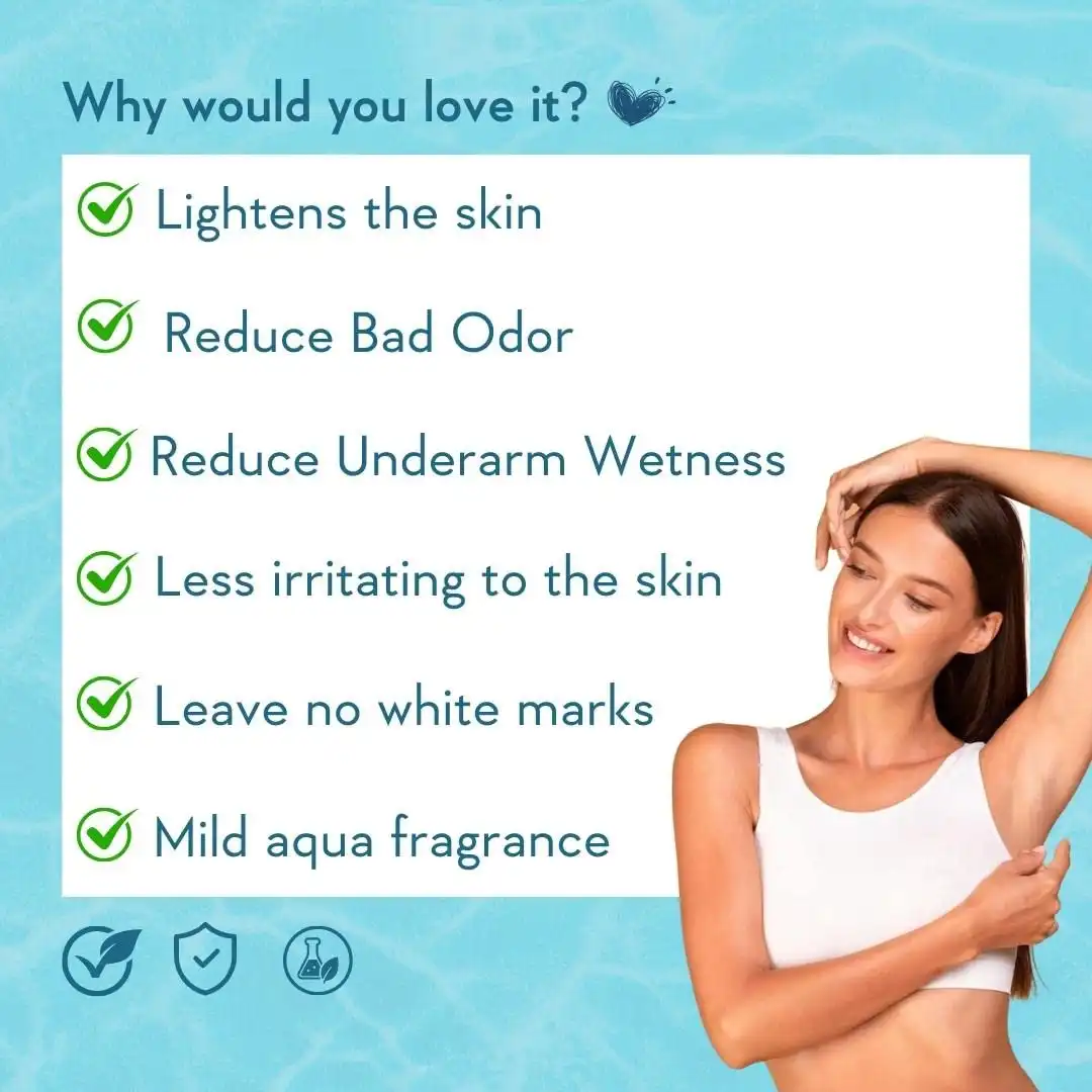 Product image of Wishcare Under Arm Roll On Serum | Controls Body Odour & Brightens Pigmentation | 50ml
