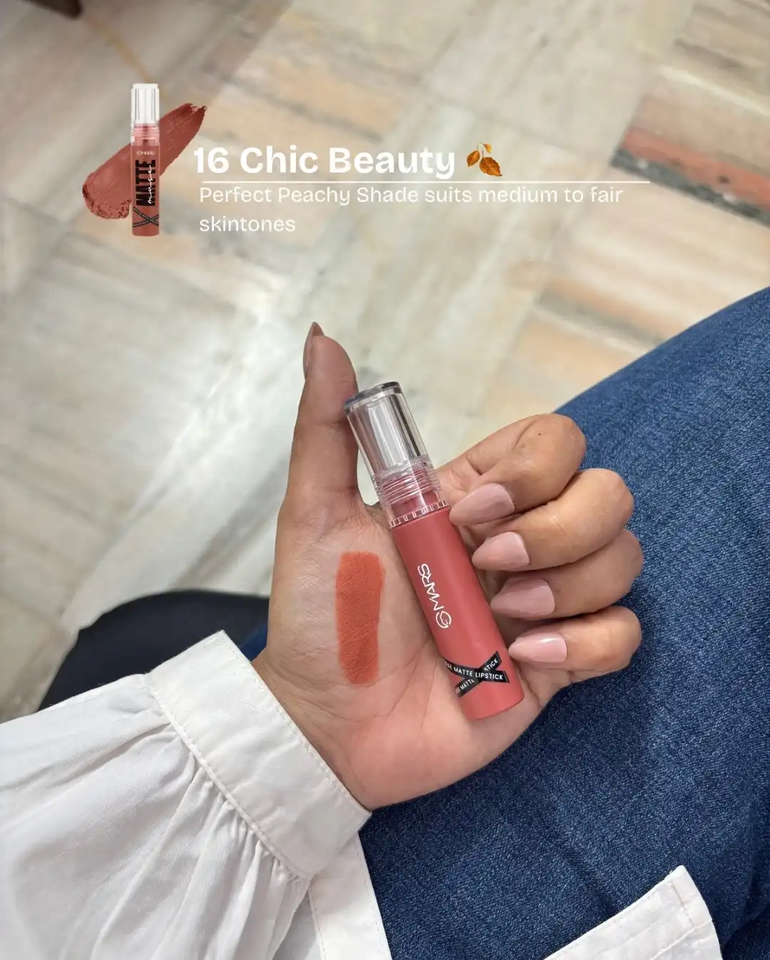 Product image of MARS Matte Muse Mousse Lipstick  with Doe-Foot Applicator