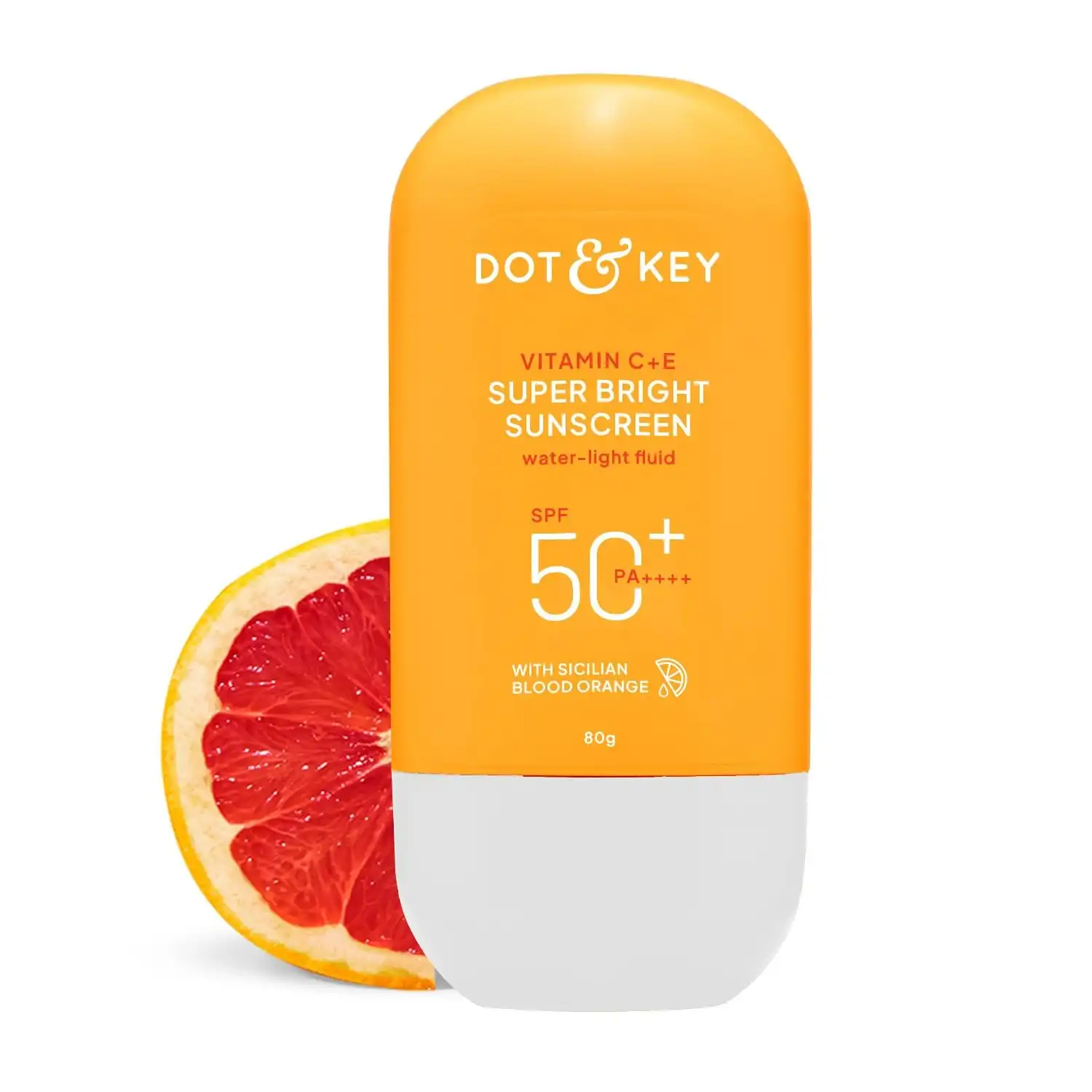 Product image of DOT & KEY Vitamin C + E Super Bright Sunscreen Spf 50 In-Vivo Tested | Water-Light,UVA/UVB & Blue Light Protection | For Even Toned & Glowing Skin|With Liquid Spf 50+++| No White Cast | For All Skin Types|