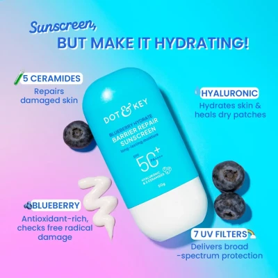 Dot & Key Blueberry Hydrate Bar...