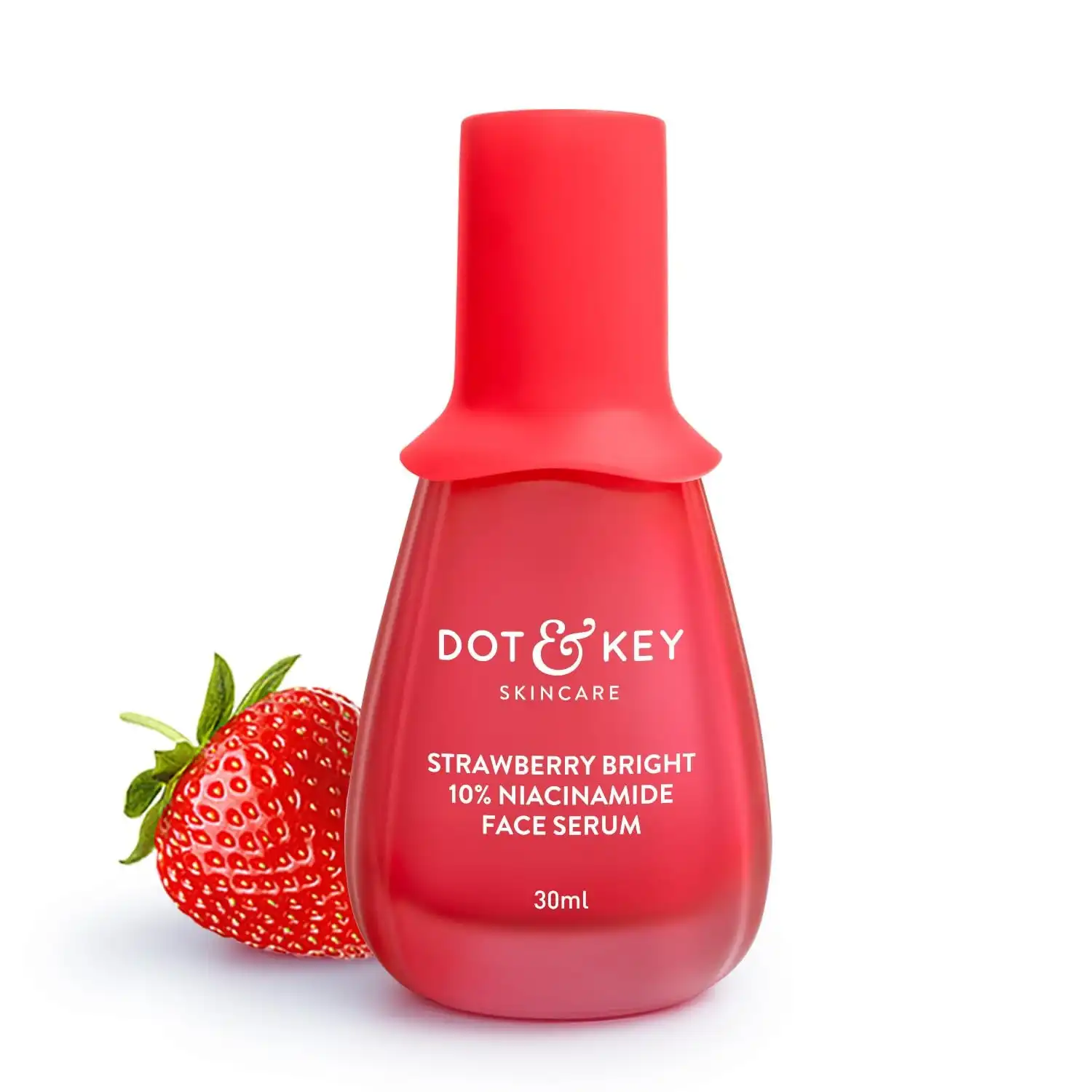 Product image of DOT & KEY 10% Niacinamide + Strawberry Face Serum with Vitamin B12 & Hyaluronic Acid | Fades Dark Spots, Hyperpigmentation & Dullness | Hydrates, Smooths & Minimizes Pores |