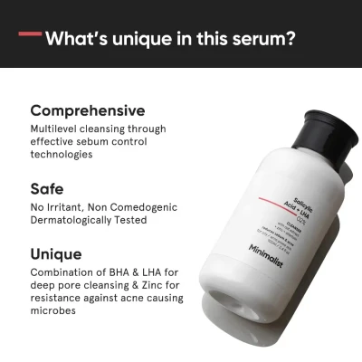 Minimalist  Salicylic Acid + LH...