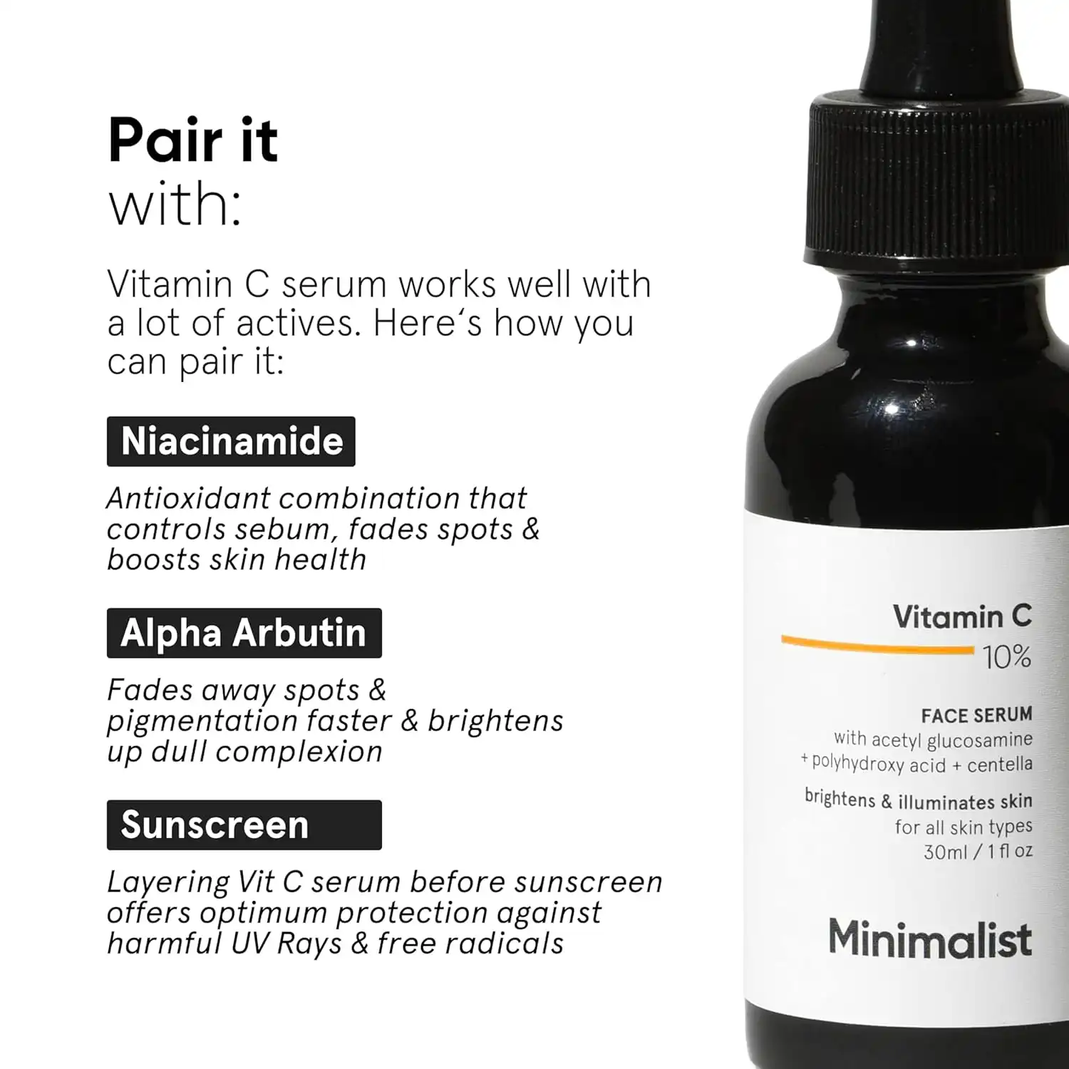 Product image of Minimalist  Vitamin C 10% Face Serum