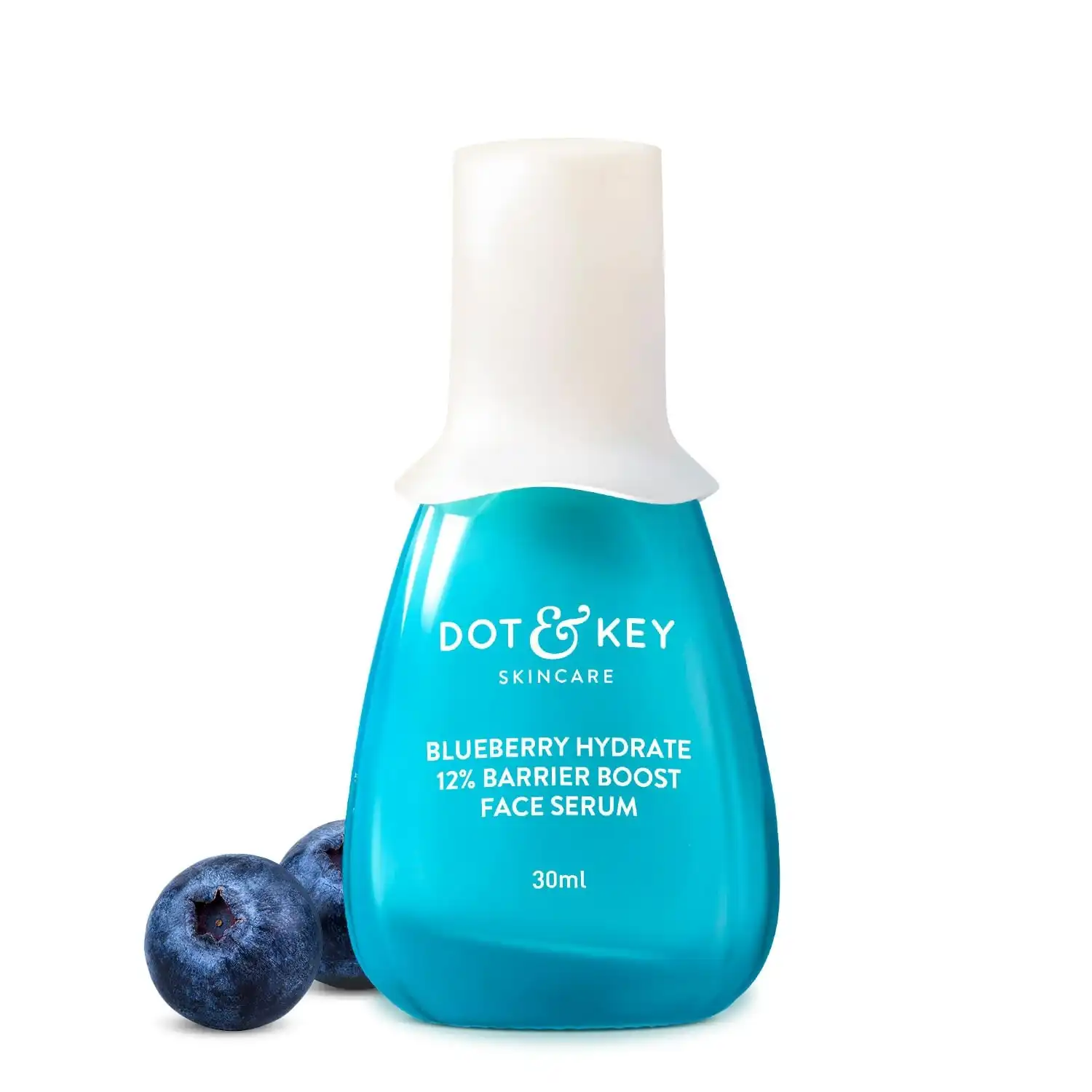 Product image of Dot & Key Blueberry Hydrate 12% Barrier Boost Serum with 7 Ceramides | Niacinamide & Hyaluronic Acid, Reduces Dark Spots, Brightens Skin, Provides Intense Hydration & Repairs Skin Barrier | 30ML