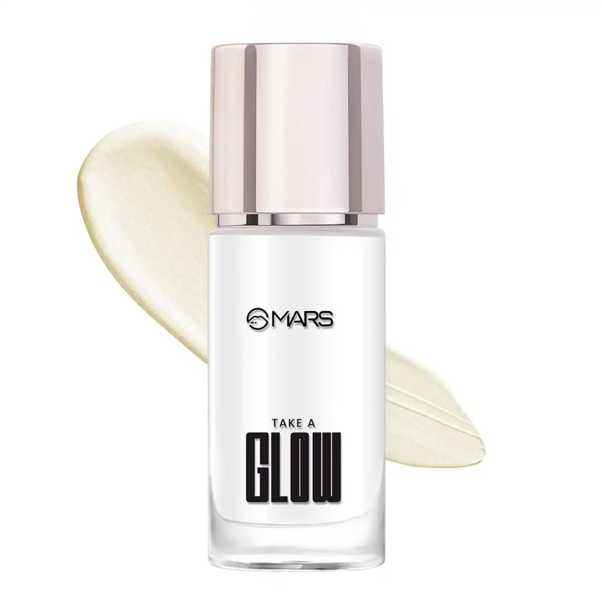 Product image of MARS Take A Glow Illuminating Primer + Strobe Cream | 3-in-1 Formula: Moisturiser, Face Primer & Highlighter | Enrished with Jojoba Oil, Madecassoside & Ectoin (30ml)