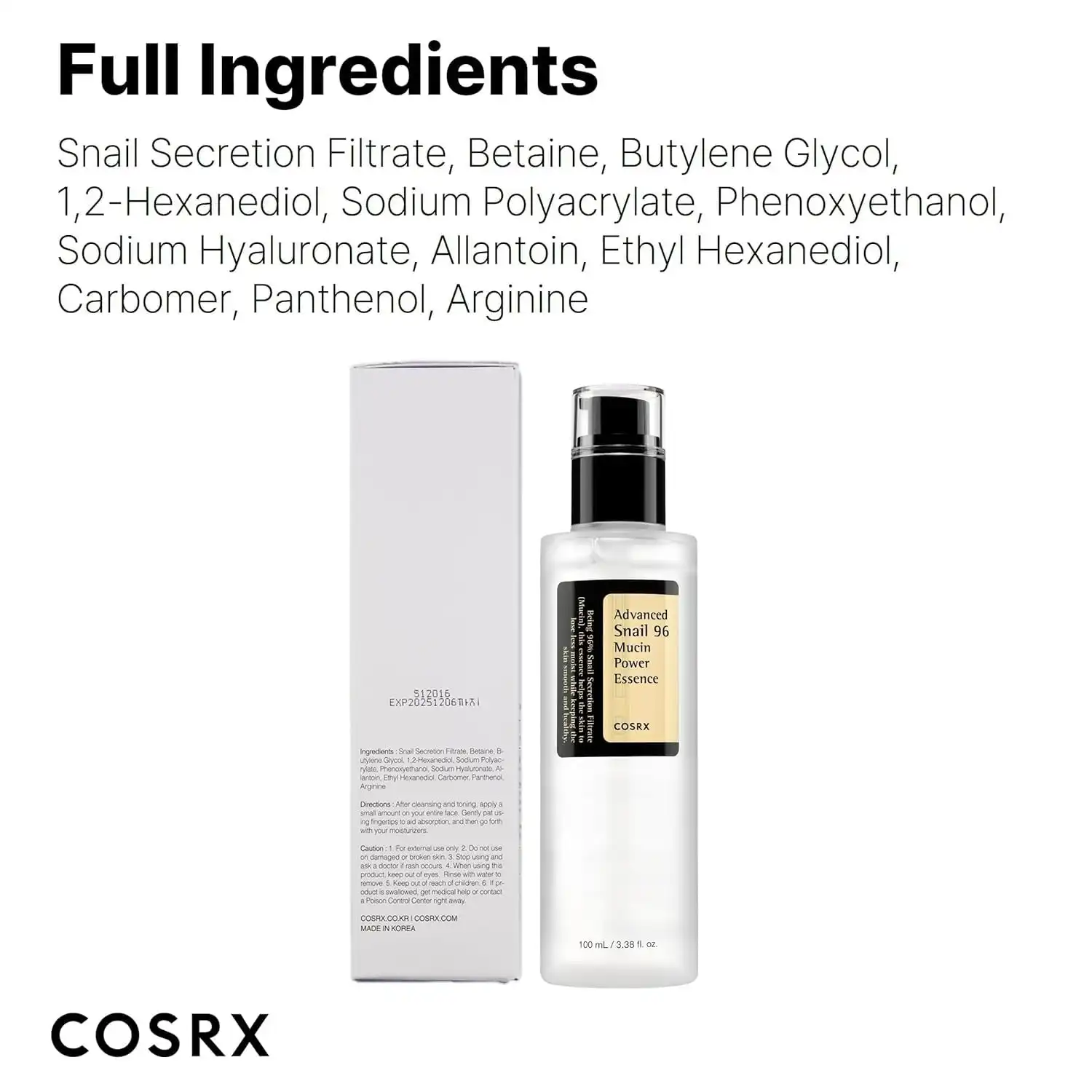 Product image of Advanced Snail 96 Mucin Power Essence (100ml)