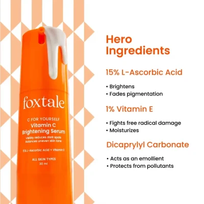 Foxtale 15% Vitamin C Face Seru...