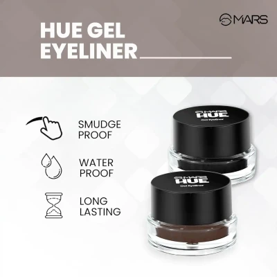 MARS 2-In-1 Hue Gel Matte Eyeli...