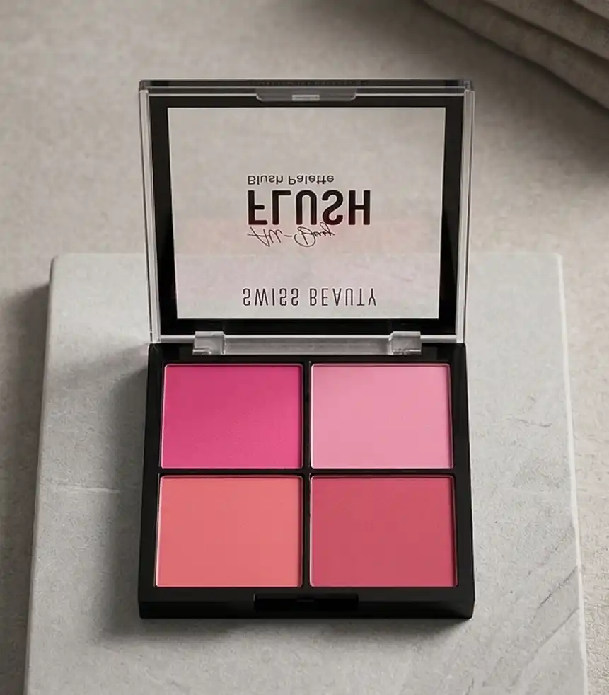 Product image of Swiss Beauty All-Day Flush Blush Palette Ultra Light Long Lasting With Vitamin E 11.2g