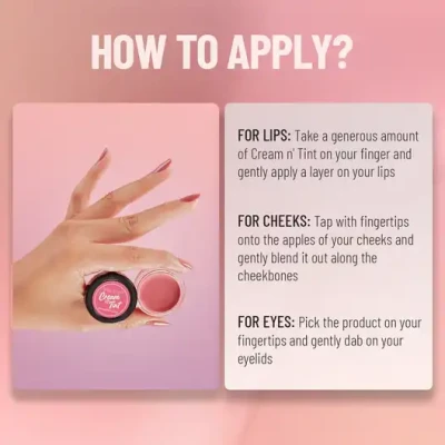 Swiss Beauty 3-in-1 Lip and Che...