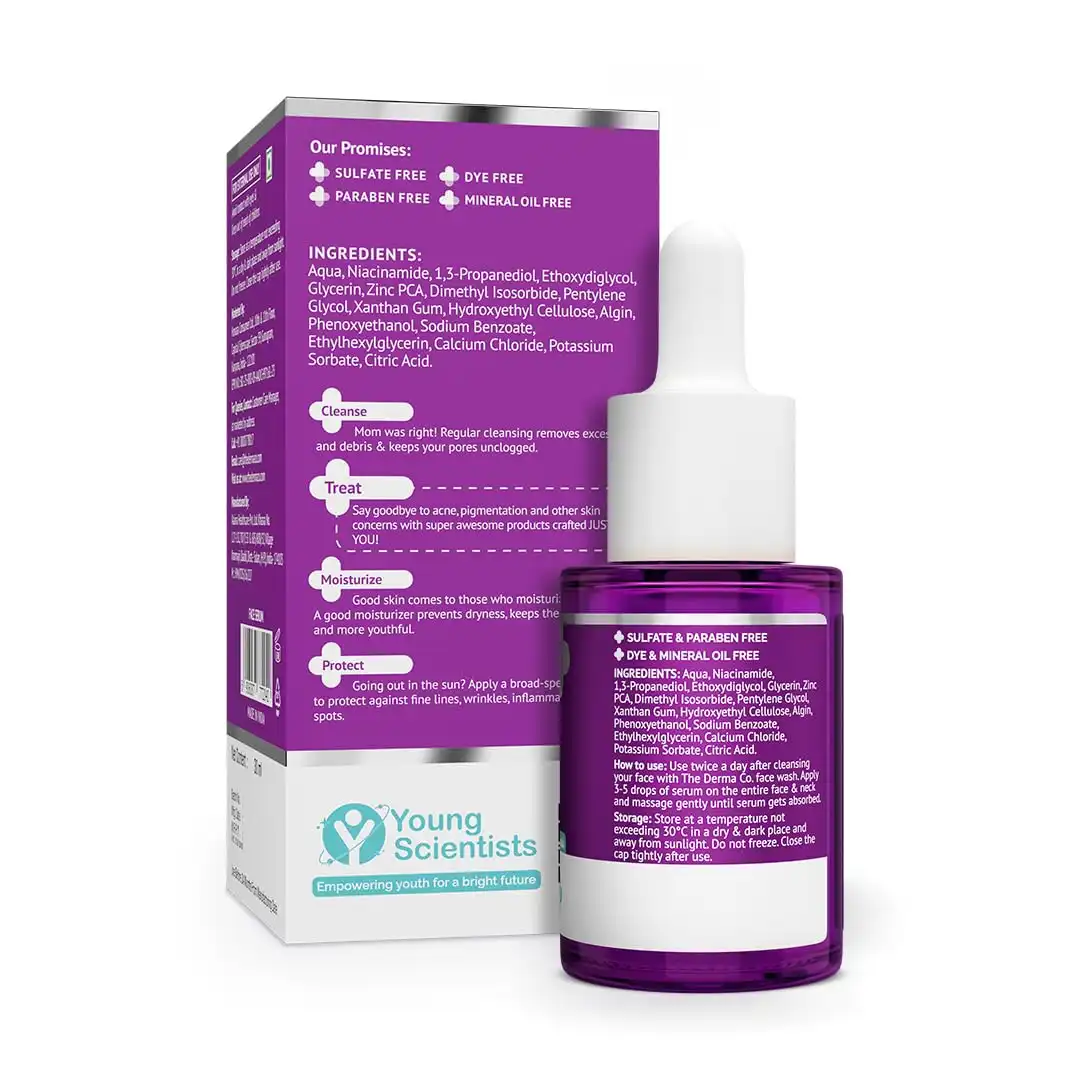 Product image of The Derma Co 10% Niacinamide Serum with 2% Zinc