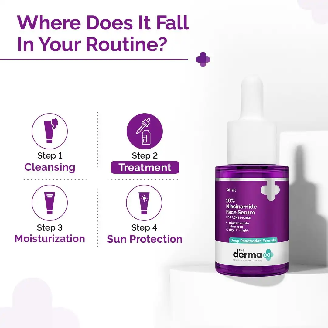 Product image of The Derma Co 10% Niacinamide Serum with 2% Zinc