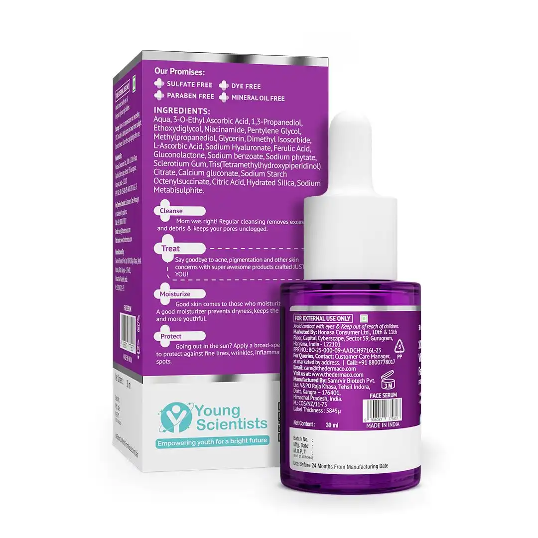 Product image of The Derma Co 10% Vitamin C Face Serum