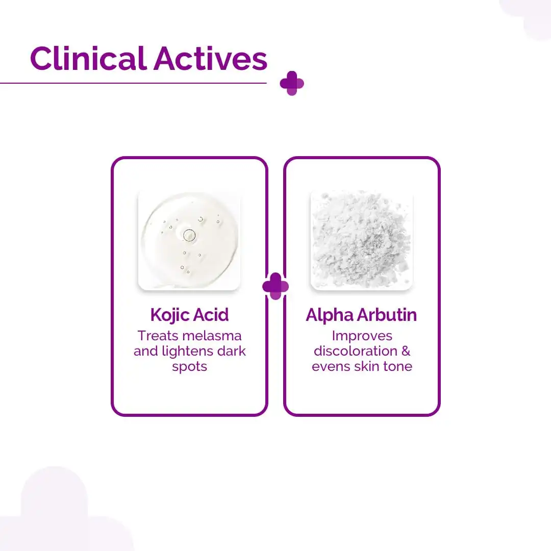 Product image of The Derma Co. 2% Kojic Acid Face Serum with Alpha Arbutin, Powered by Deep Penetration Formula™