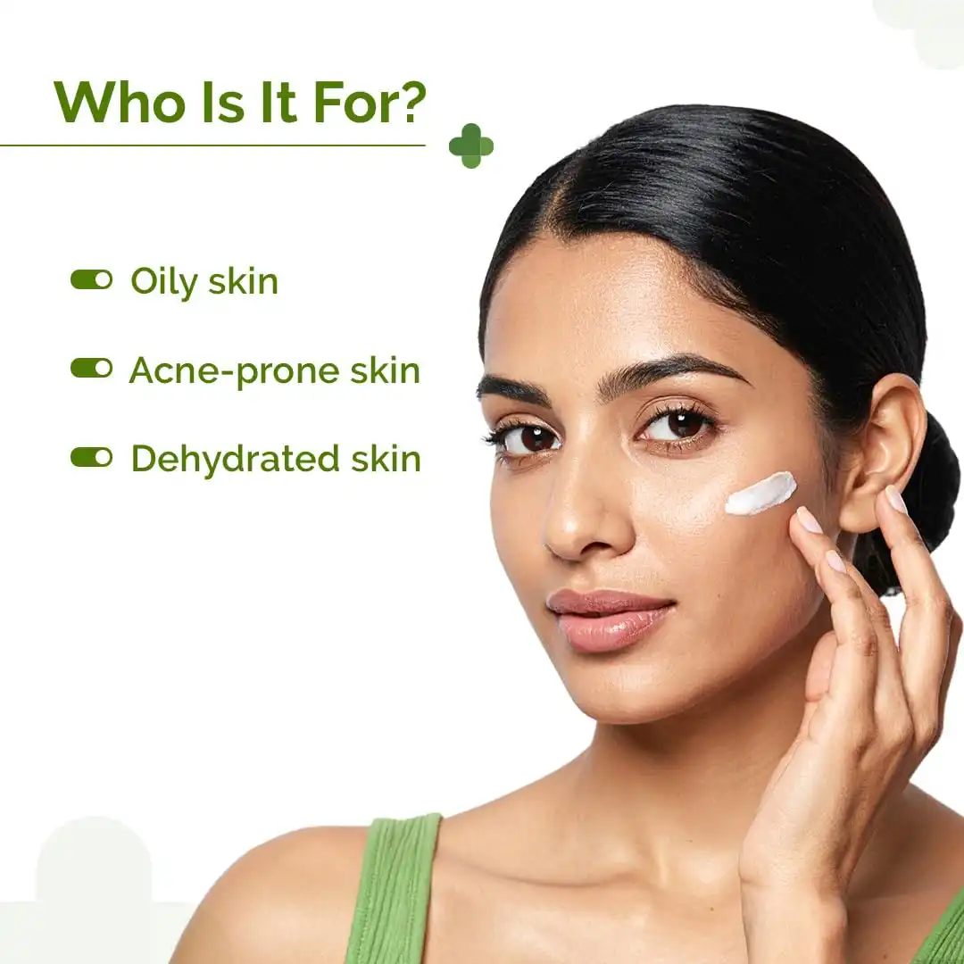 Product image of The Derma Co 1% Salicylic Acid Oil-Free Moisturizer For Face with Oat Extract | Fights Active Acne | Deeply Moisturizes | 50 g