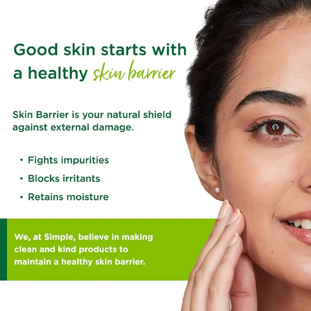 Product image of Simple Kind to Skin Refreshing Facial Wash | 100% Soap-Free Gentle Cleanser with Vitamin E & Glycerin | For All Skin Types | Perfect for Sensitive Skin, 100ml
