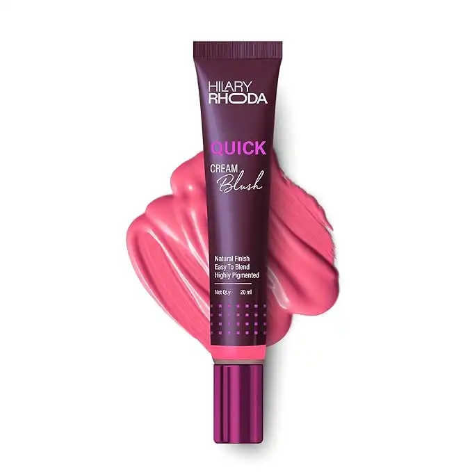 Product image of Hilary Rhoda Quick Cream Blush | Pink | Long-Lasting & Buildable Liquid Blush
