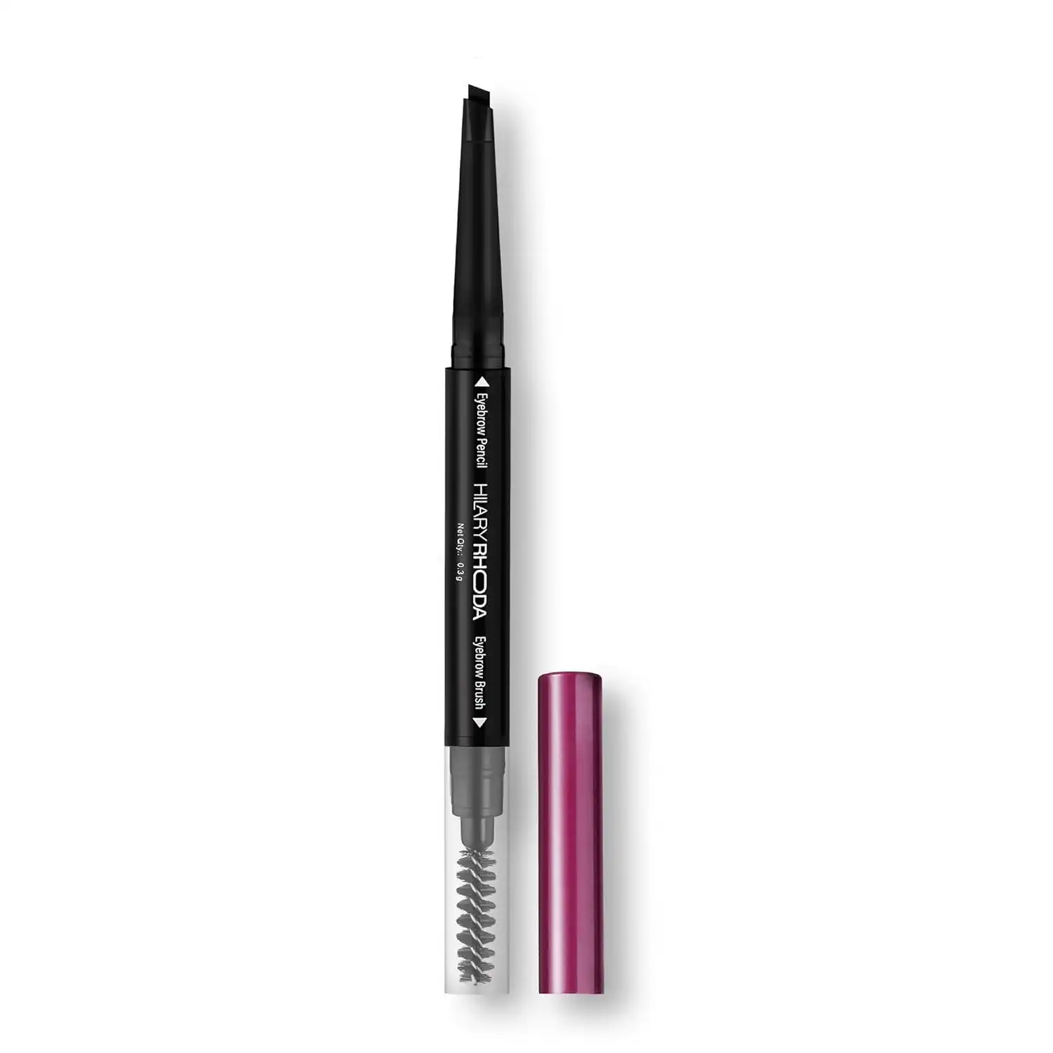 Product image of Hilary Rhoda Brow Artist Eyebrow Pencil Dual-Ended  | Waterproof & Smudge-Proof Brow Definer | Natural Finish | Long-Lasting & Easy to Apply – 0.3g