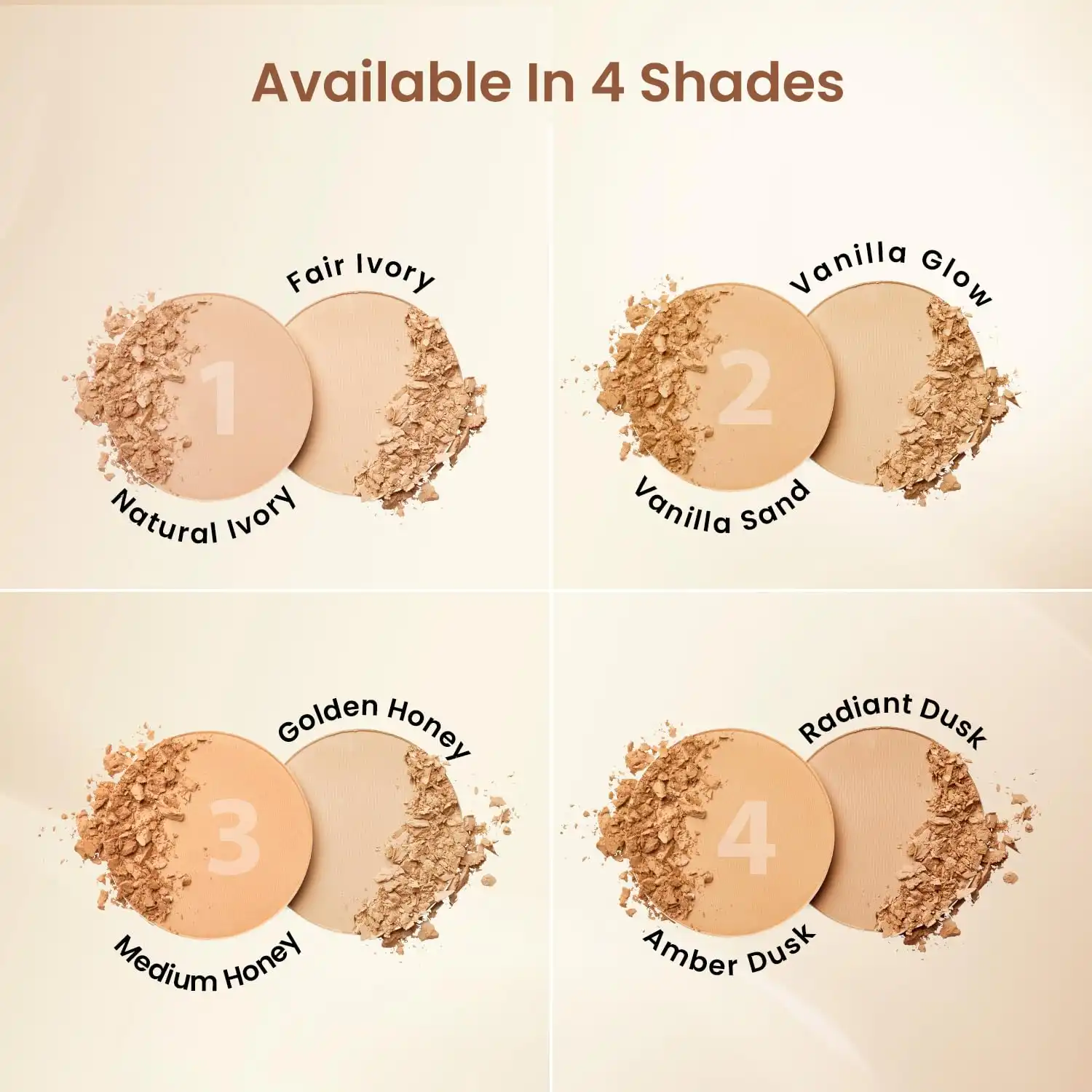 Product image of Swiss Beauty Double Duty Compact Powder | 2-in-1 Compact for Day to Night