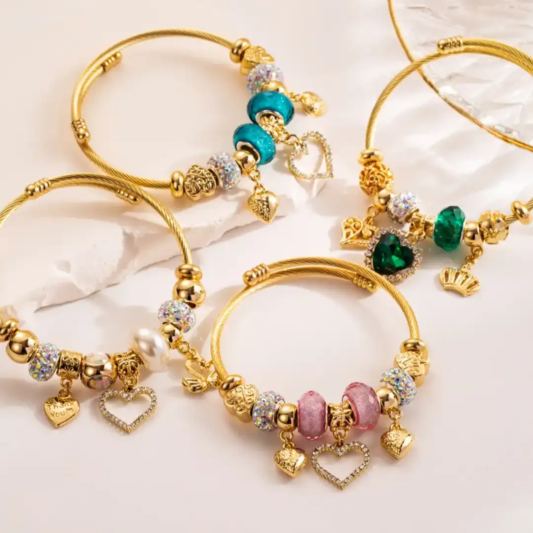 Product image of ZENOURA 18K GOLD PLATED GOLDEN PANDORA BRACELET