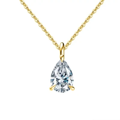 Teardrop Stone Pendant