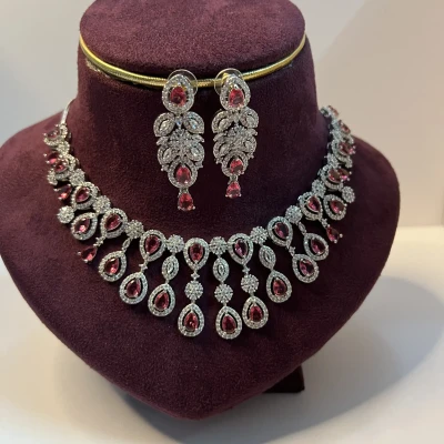 Royale Pink American Diamond St...