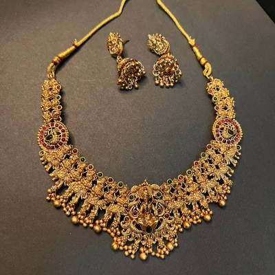Royal Temple Gold Plated Bridal...