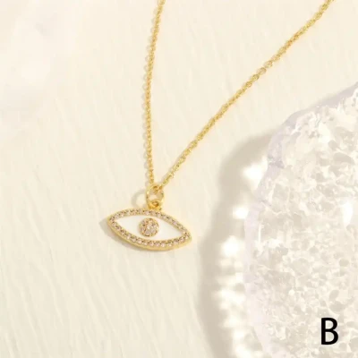 Evil Eye Stone Necklace