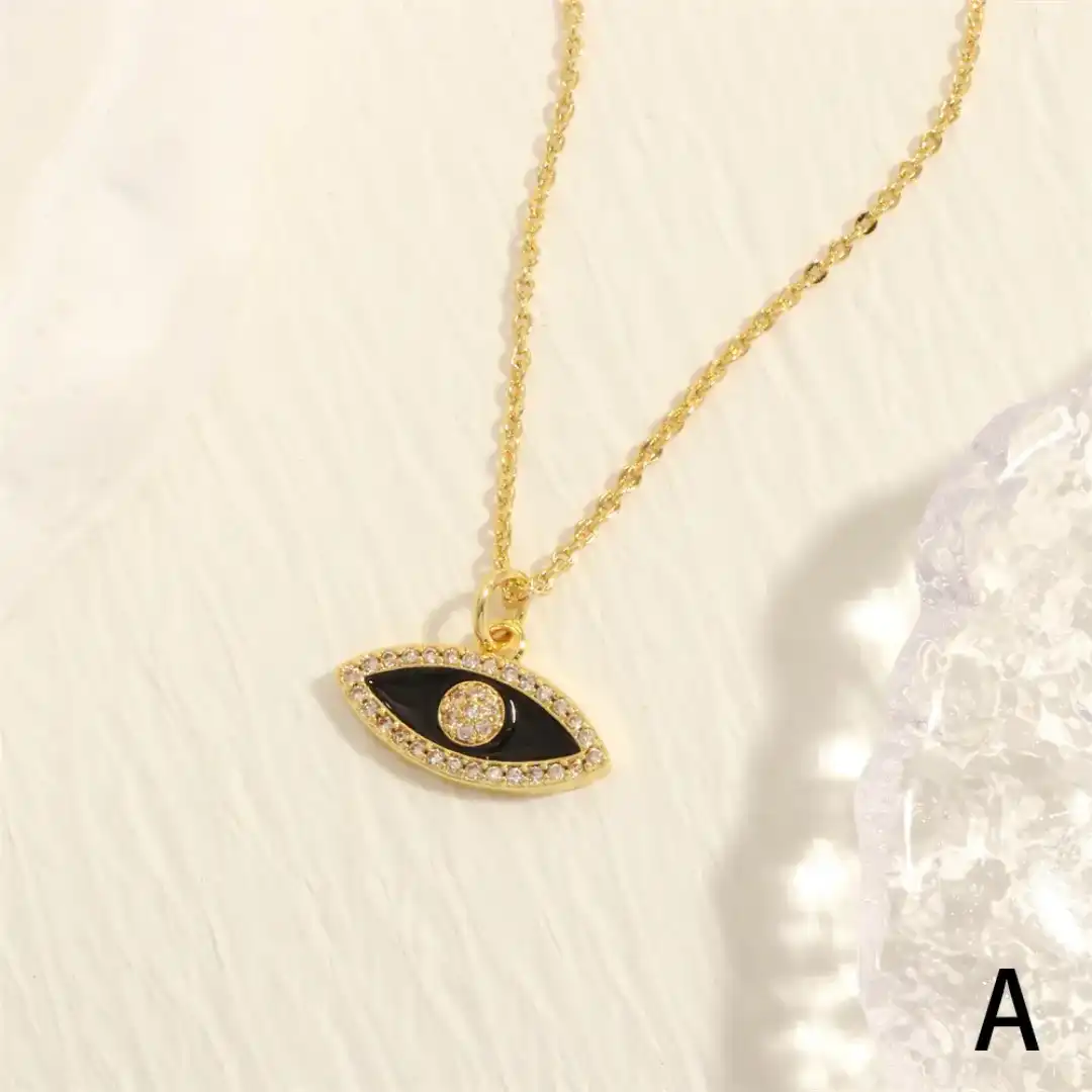 Product image of Evil Eye Stone Necklace