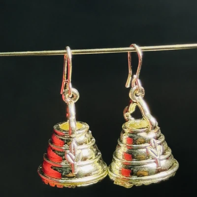 Sliver Plated Kalacha Earring