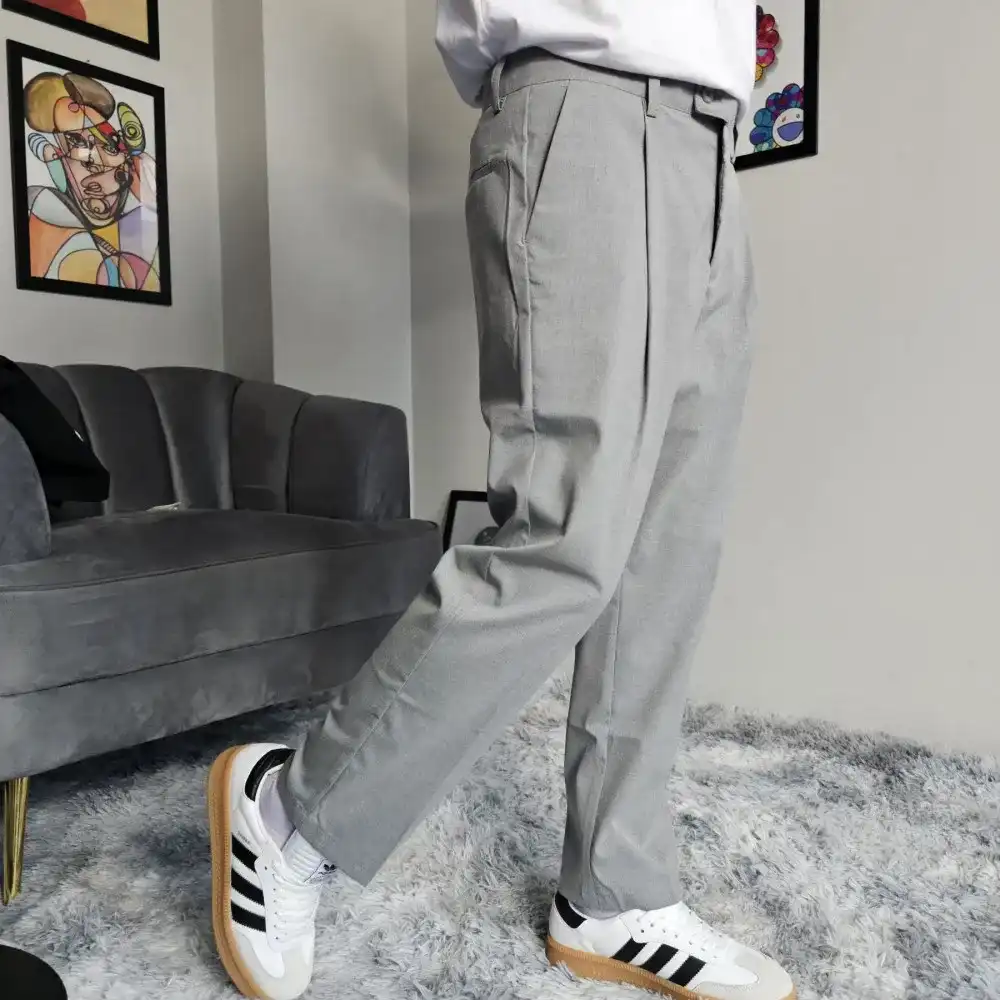 Product image of K01# Basic Plain Straight Formal Pant