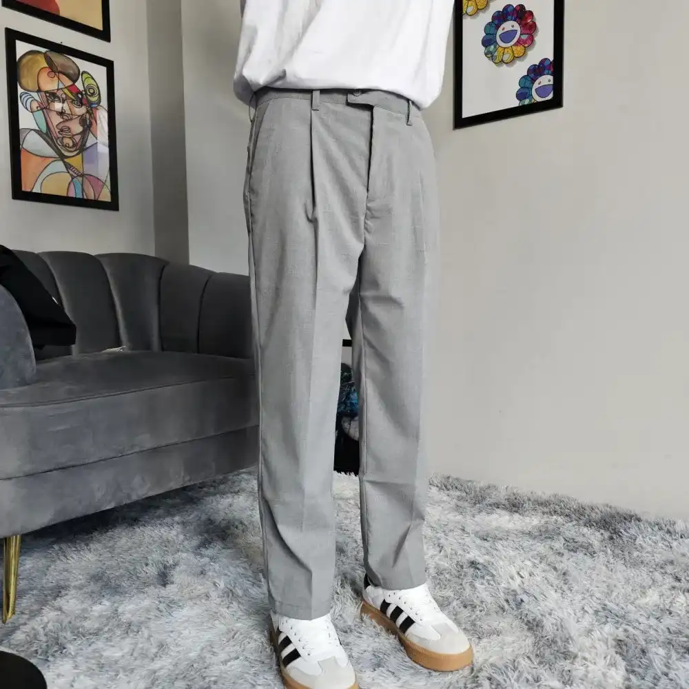 Product image of K01# Basic Plain Straight Formal Pant