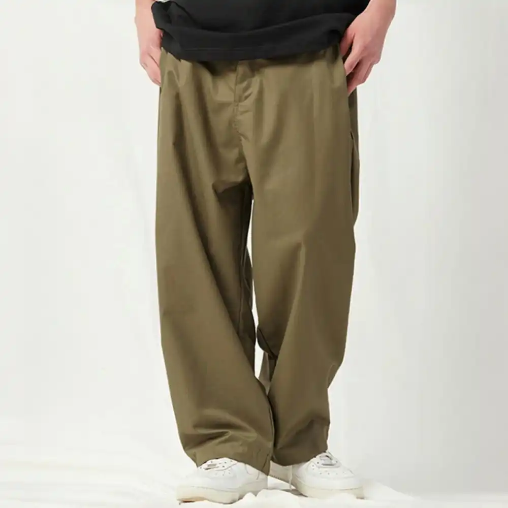Product image of Kz189032 Basic Baggy Formal Pant " Green "