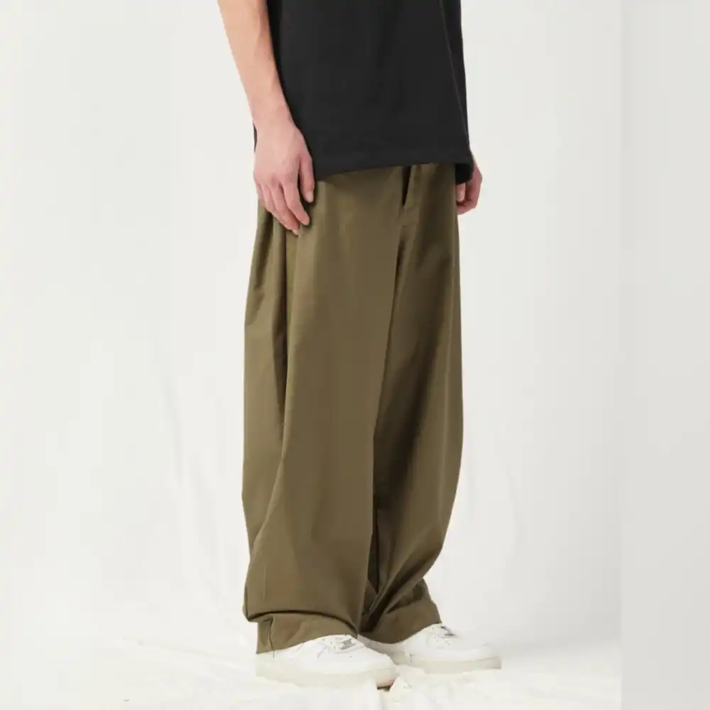 Product image of Kz189032 Basic Baggy Formal Pant " Green "