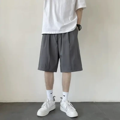 K38 Loose Semi Formal Half Pant...