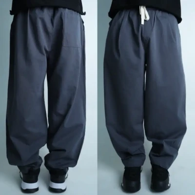 K62014 Baggy Twill Cotton Track...