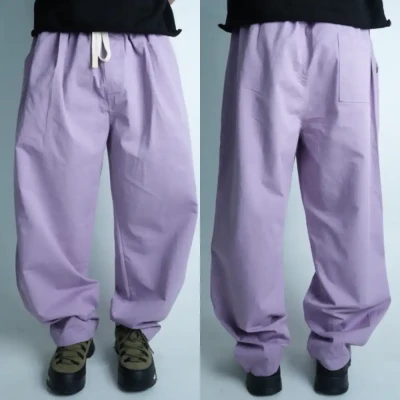 K62014 Baggy Twill Cotton Track...