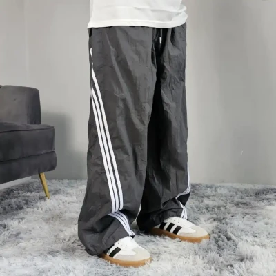 Side Triple Lining Retro Parach...