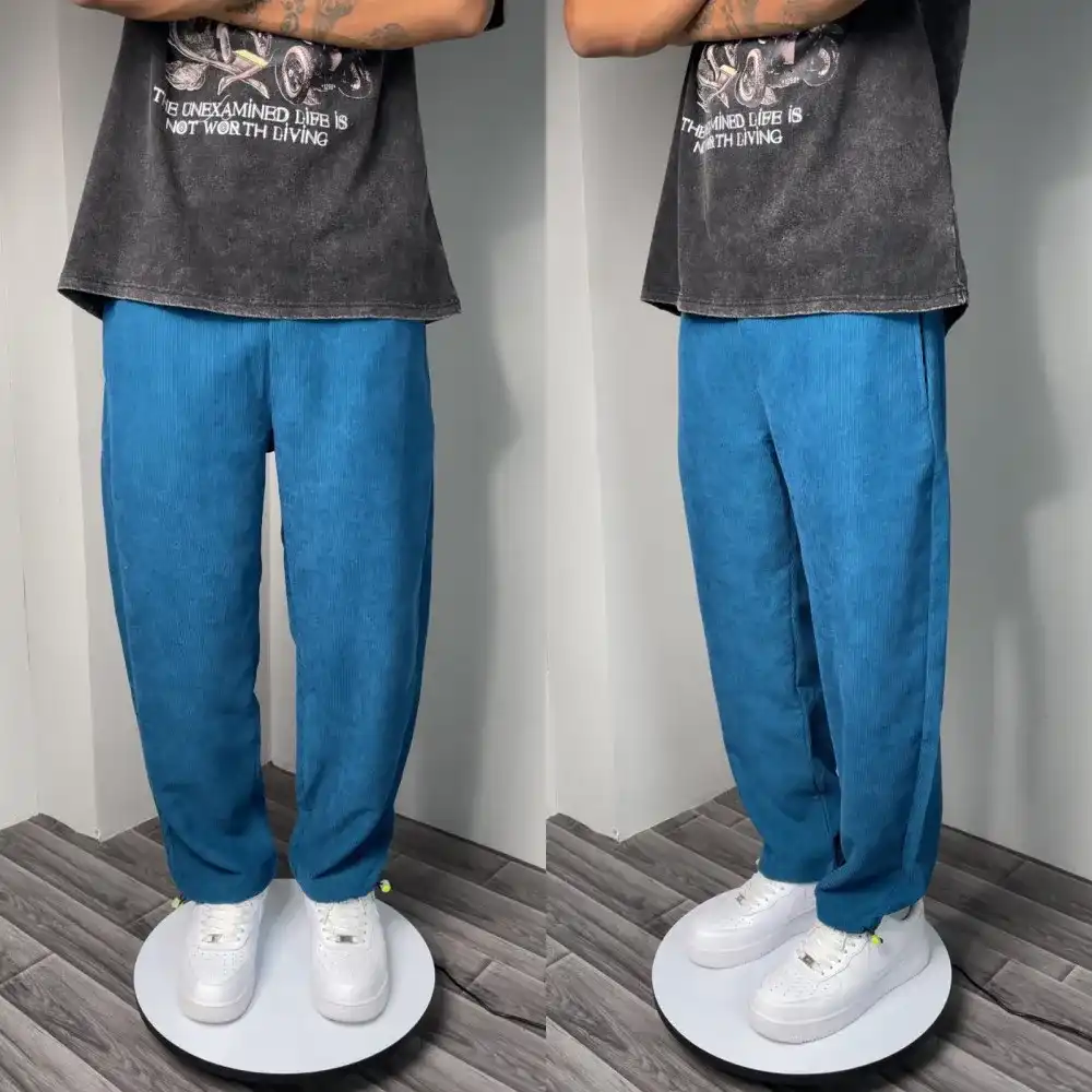 Product image of 00230 Corduroy Straight Adjustable Track " Turquoise "