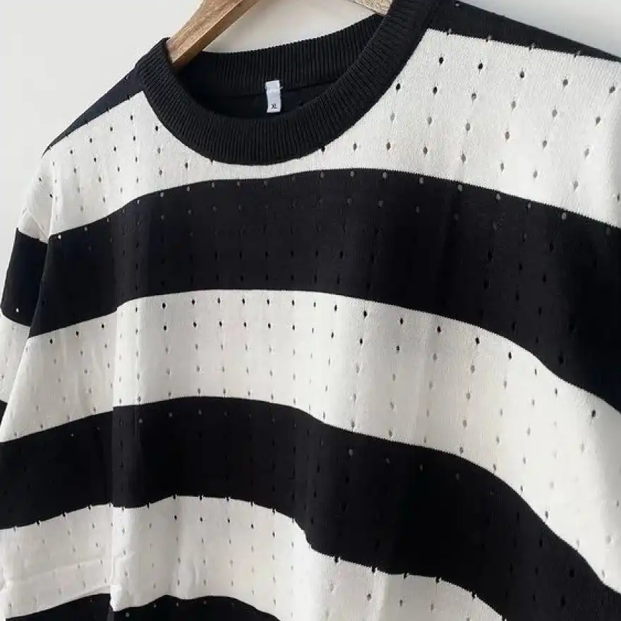 Product image of Stripe Pores Design T-shirt