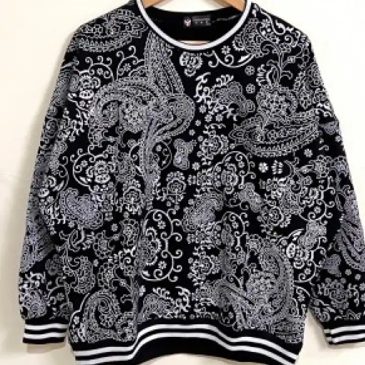 Product image of Bandana Printed Fleece Inside Sweatshirt