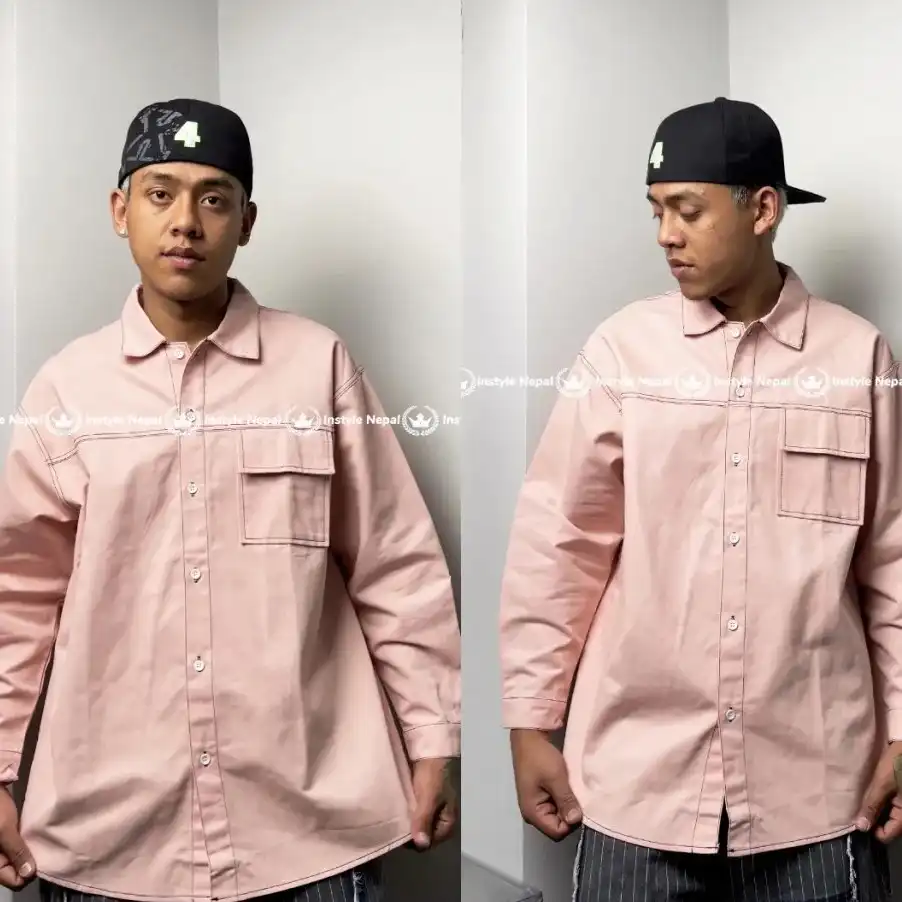 Product image of Stitching Front Pocket Full Shirt
