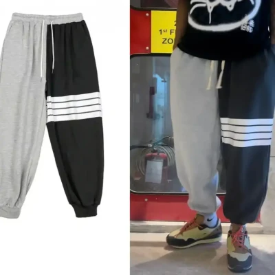 A39 Baggy Grey Matched Jogger F...