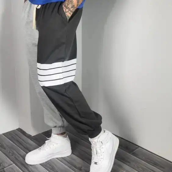 Product image of A39 Baggy Grey Matched Jogger For Men